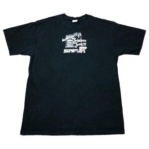 Vintage Anvil 1999‎ Jukebox Junky’s European Tour Shirt Adult Size XL